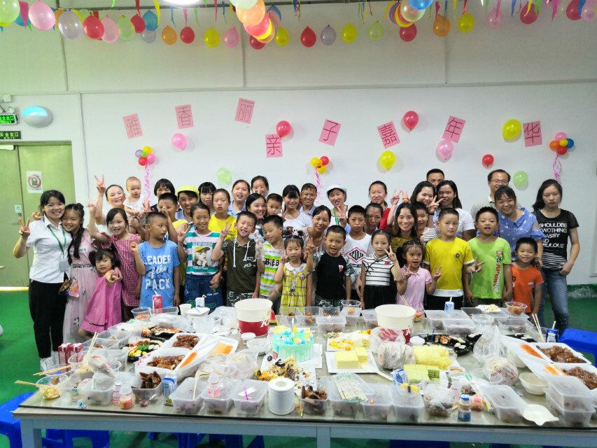 當(dāng)生產(chǎn)旺季迎來(lái)小候鳥(niǎo),雅香麗百忙之中為員工舉辦親子活動(dòng)